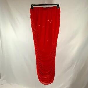 Red sleeveless dress by City Chic NWT